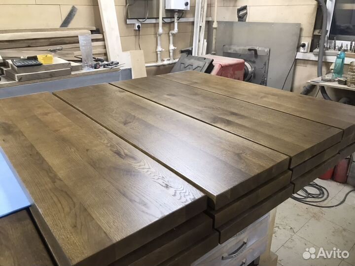 Ступени из дуба