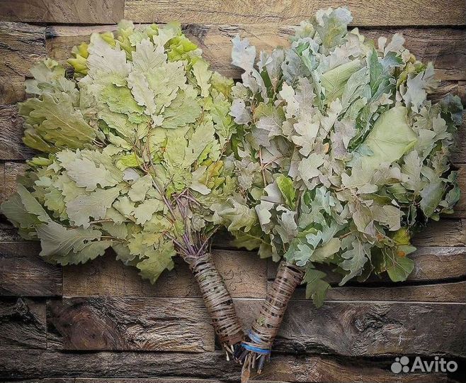 Веники для бани, веник дубовый