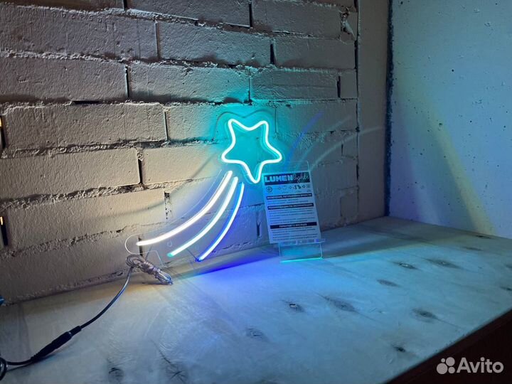 Вывеска из гибкого неона