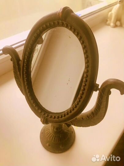 Зеркало настольное винтаж