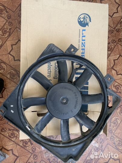 Вентилятор охлаждения лада калина 1