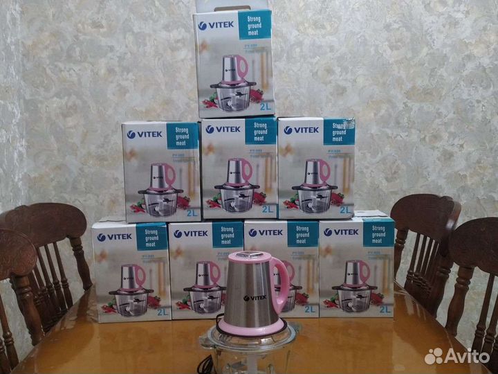 Овощерезка блендер измельчитель vitek электр 2L
