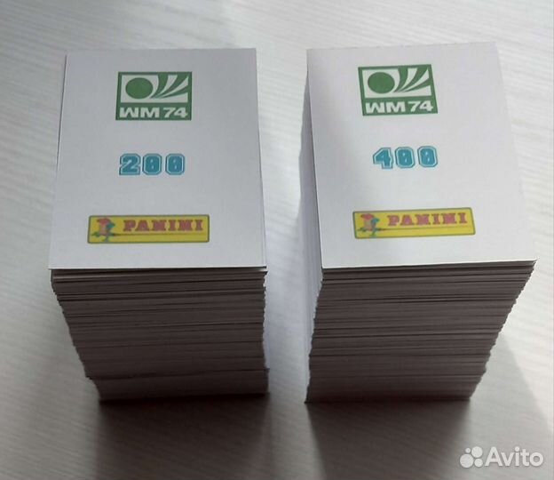 Panini Чемпионат Мира 1974