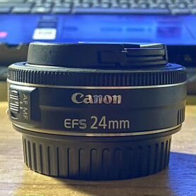 Объектив canon ef-s 24mm 2.8 STM