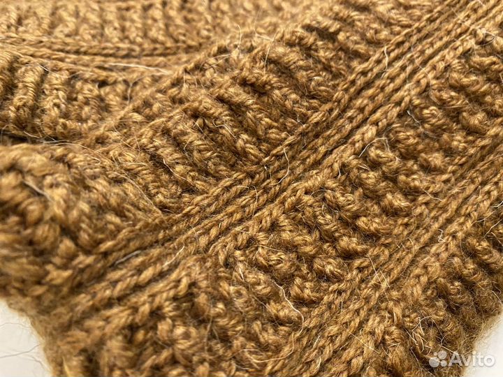 Вязаный шарф 10х113см