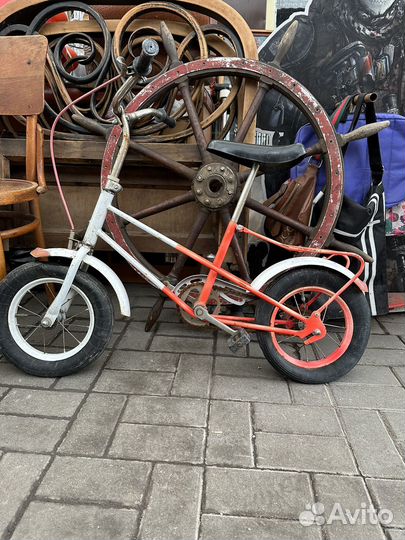Детский велосипед СССР