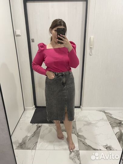 Джинсовая юбка