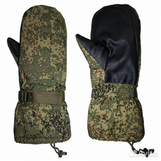 Рукавицы утеплённые, новые