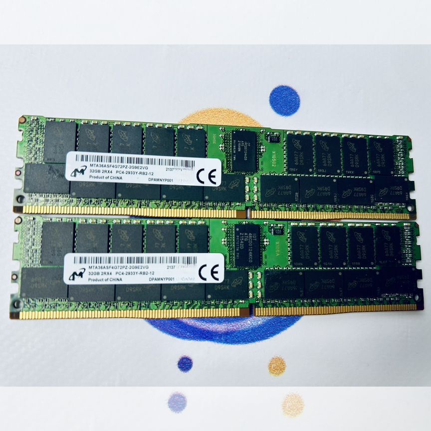 [MTA36ASF4G72PZ-2G9] Ddr4 Reg 32gb 2933mhz Micron Mta36asf4g72pz-2g9