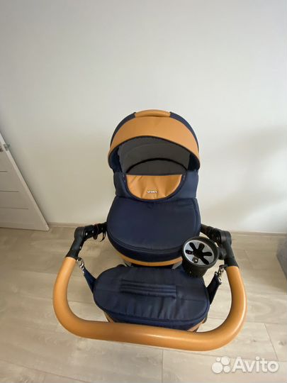 Коляска 2 в 1 adamex monte carbon