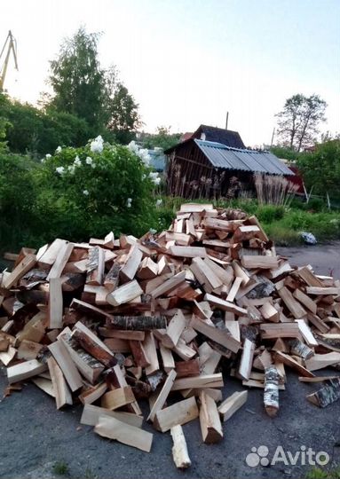 Дрова Осина подготовленные с доставкой любого объе