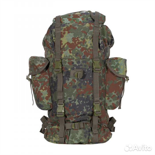 MFH BW Combat Backpack New Production 65 L fleckta