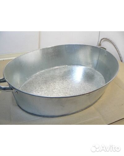 Таз оцинкованный