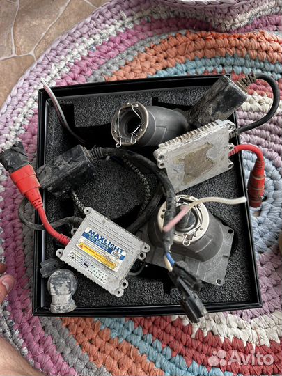 Бигалогеновые линзы 2 шт Hella 3R + блоки розжига