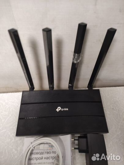 Wi-Fi роутер TP-link Archer C80, черный