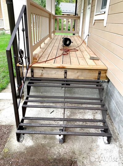 Металлоконструкции с установкой