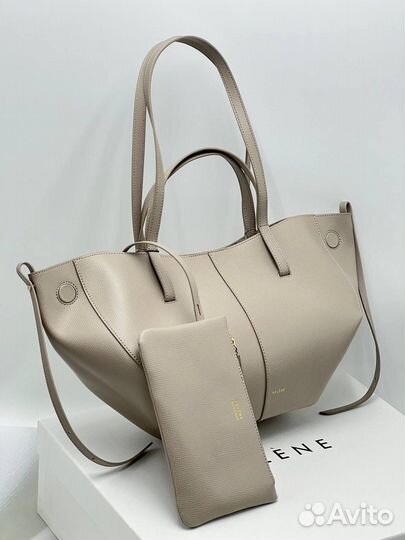 Сумка Polene натуральная кожа