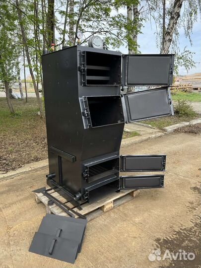 Твердотопливный котел длительного горения