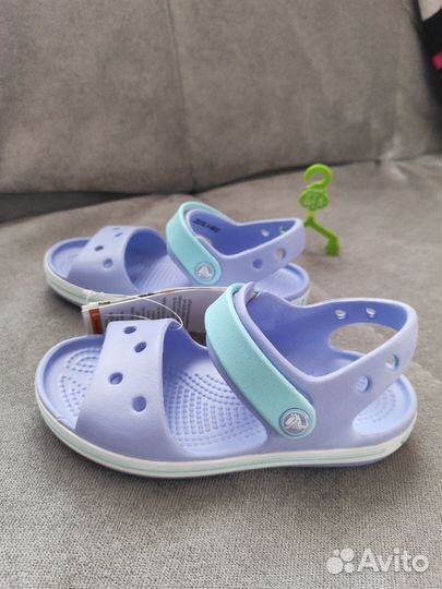 Crocs новые для девочек оригинал С11, J2, J3