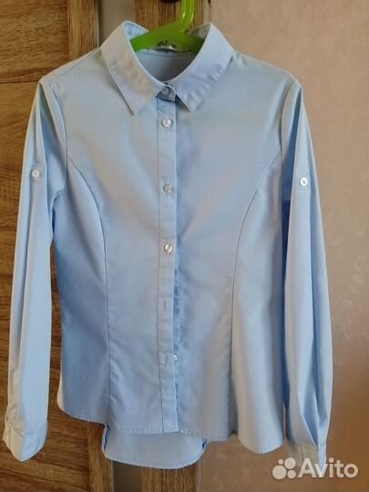 Рубашка школьная Deloras рост 146