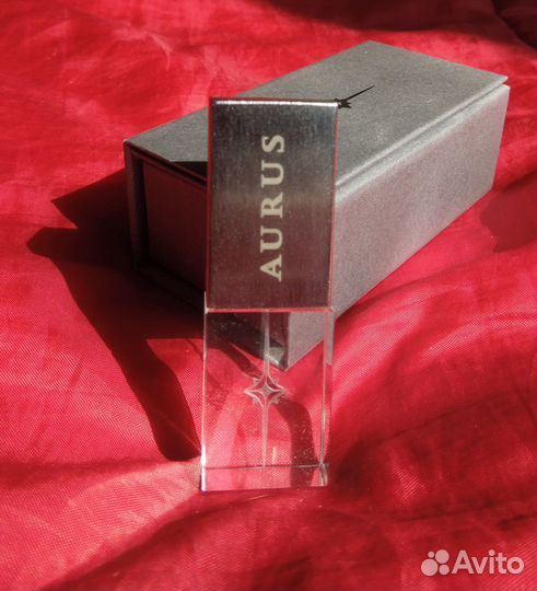 Флэшка 15 гб aurus с презентации автомобиля