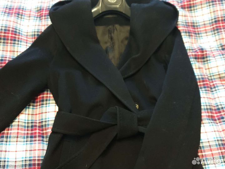 Пальто samos 44-46р с мембраной 100 шерсть