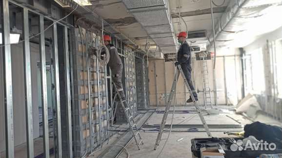 Бригада монтажников слаботочных систем