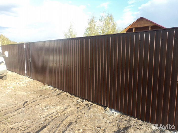Профнастил для забора