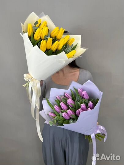 Букеты из тюльпанов с доставкой