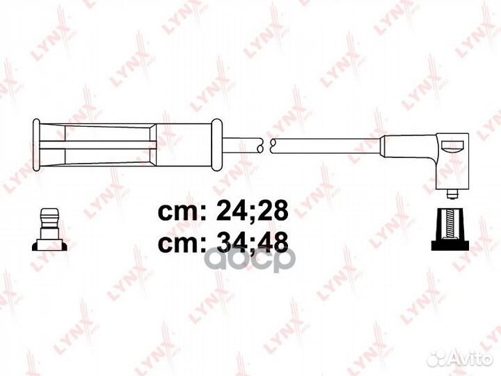 Комплект высоковольтных проводов (класс E) SPE6