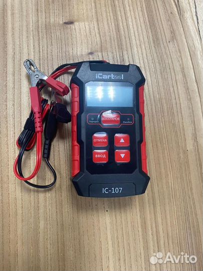 Тестер акб с функ. восстановления и заряд устр-ом