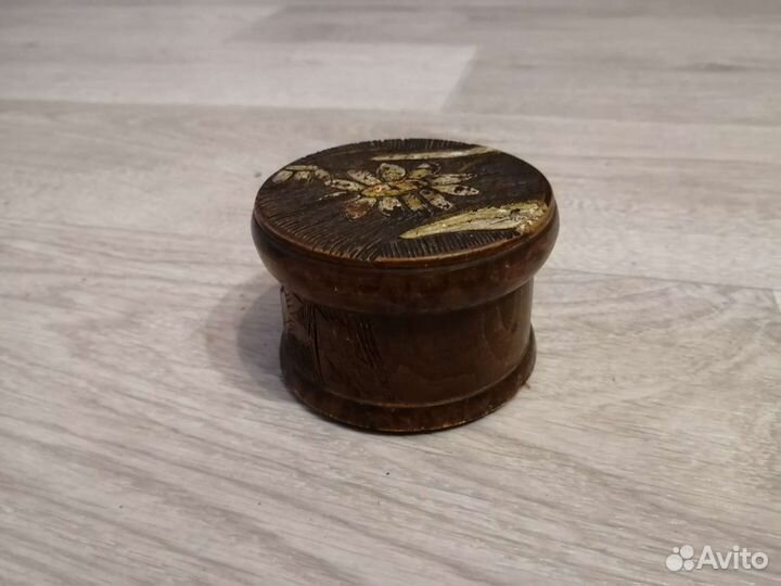 Деревянная шкатулка. Старинная начало 20 века