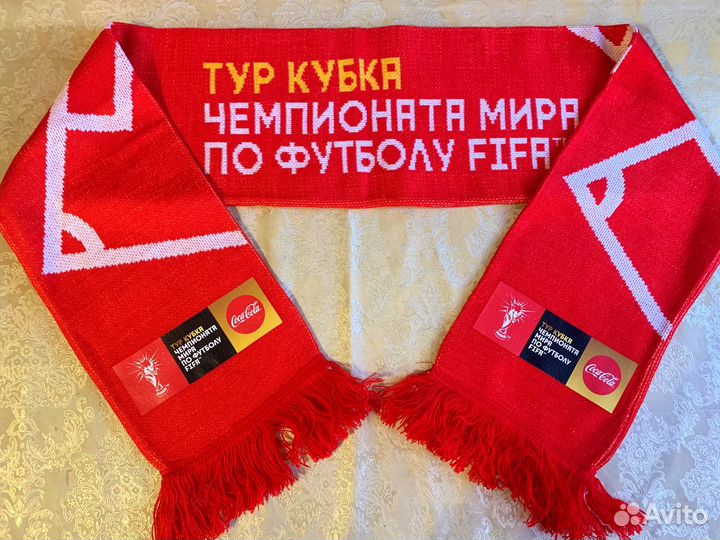 Шарф Кока-кола. Чемпионат мира 2018. Эксклюзив