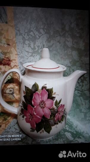 Чайные пары,чайники заварочные,молочник