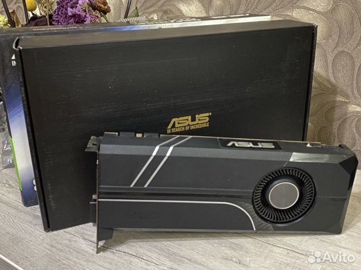 Asus gtx 1070 8gb Turbo rgb видеокарта