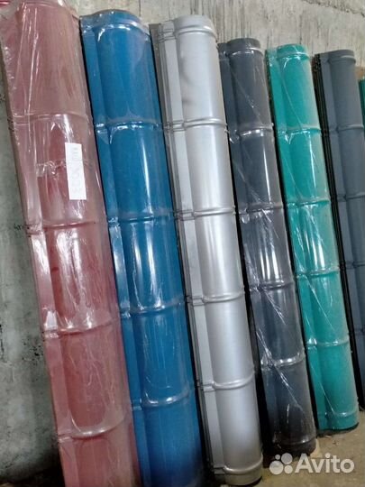 Конёк металлический ветравые, карнизы, накладка ен