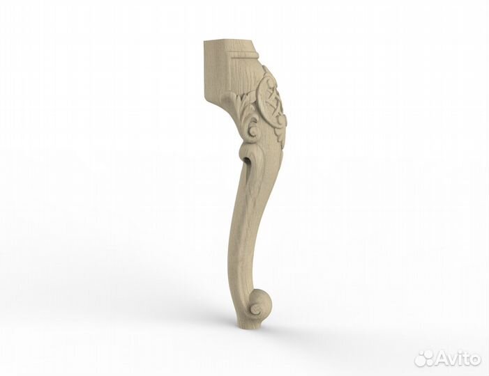 Мебельная ножка Кабриоль