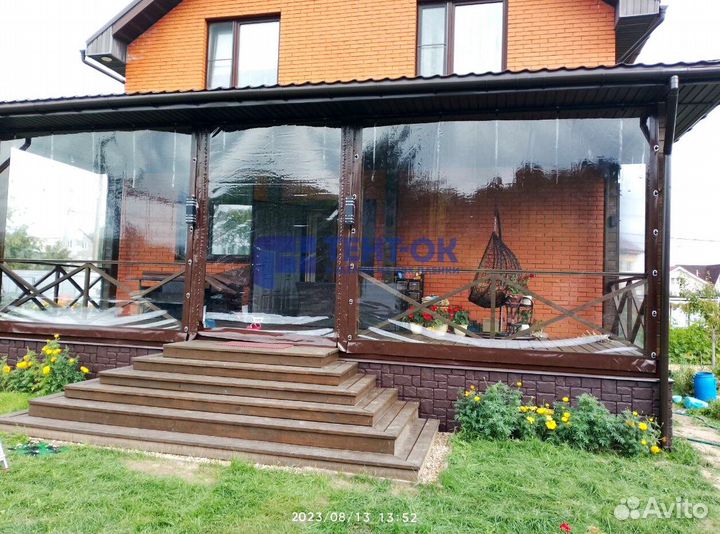 Мягкие окна для террас