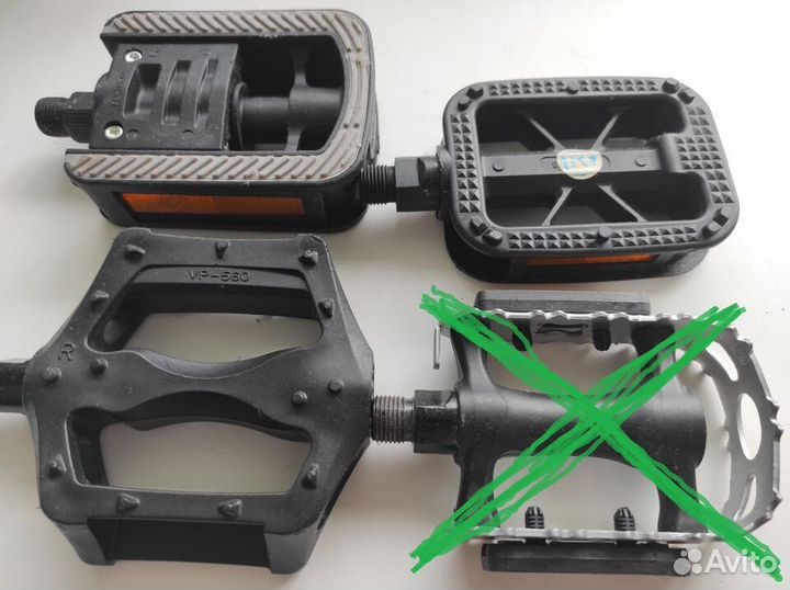 Педали для велосипеда новые