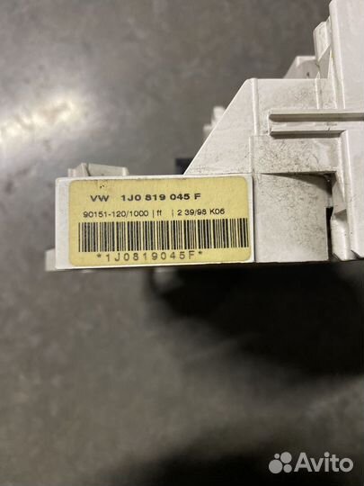 Блок управления отопителем volkswagen golf 4, bora