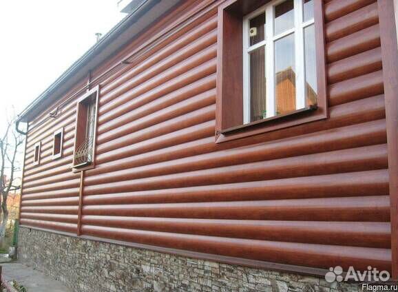 Сайдинг Вудсток Мореный дуб, м.кв