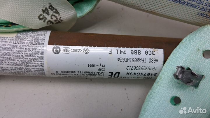 Подушка безопасности боковая Volkswagen Passat 6, 2010