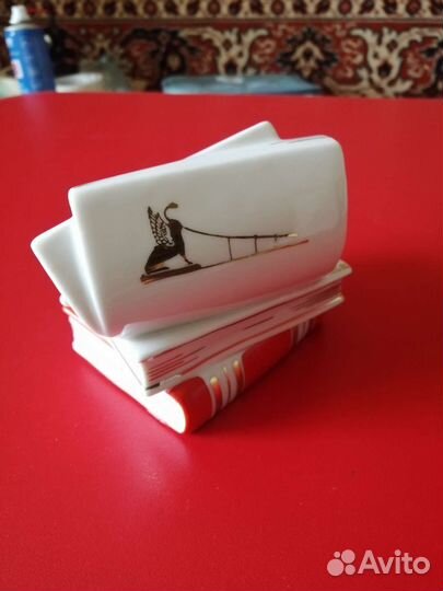 Фарфоровая чернильница Ленинград лфз