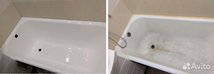 Реставрация ванн. Договор, гарантия. Звоните