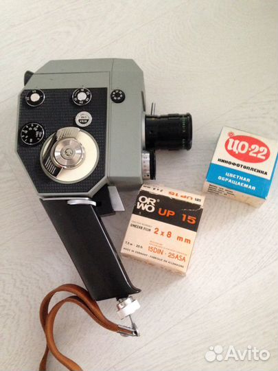 Киносъемочный аппарат «Кварц-5» и проектор «Луч-2»