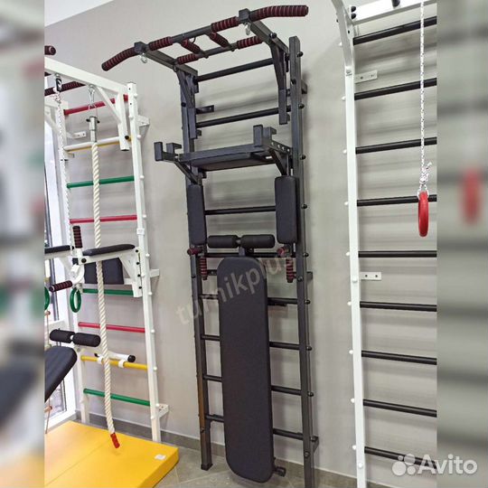Шведская стенка турник брусья пресс скамья