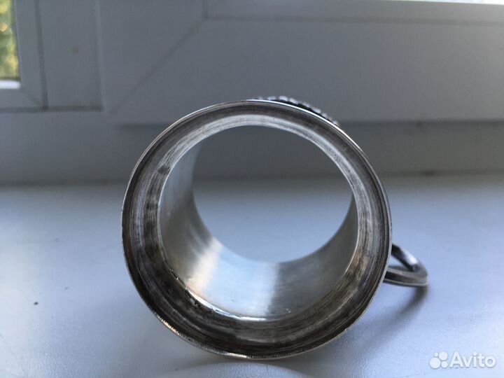 Подстаканники серебрянные 4 шт для кофе