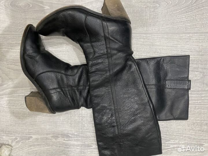 Кожанные казаки в стиле zara