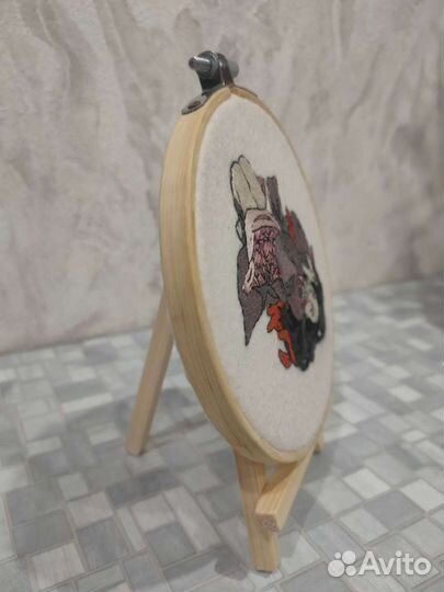 Картина вышивка гладью