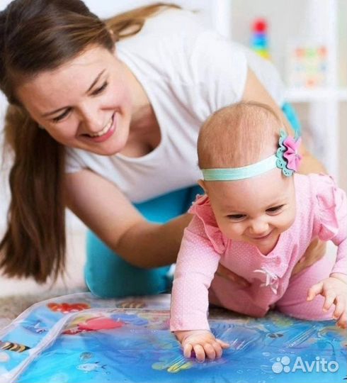 Развивающий водный коврик (новый)